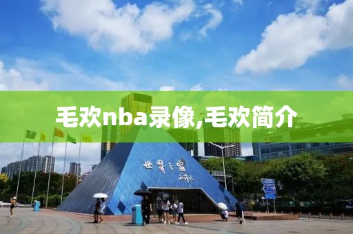 毛欢nba录像,毛欢简介