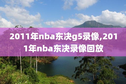 2011年nba东决g5录像,2011年nba东决录像回放