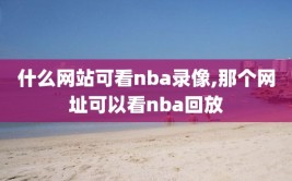 什么网站可看nba录像,那个网址可以看nba回放