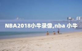 NBA2018小牛录像,nba 小牛